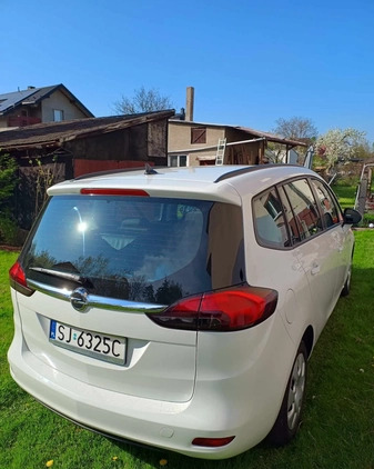 Opel Zafira cena 30900 przebieg: 212000, rok produkcji 2013 z Jaworzno małe 46